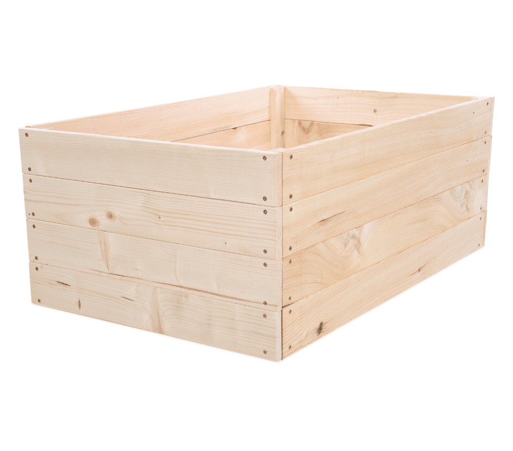 Strat inaltat de gradina - LOTUS H36 - lemn de pin - Rael Garden