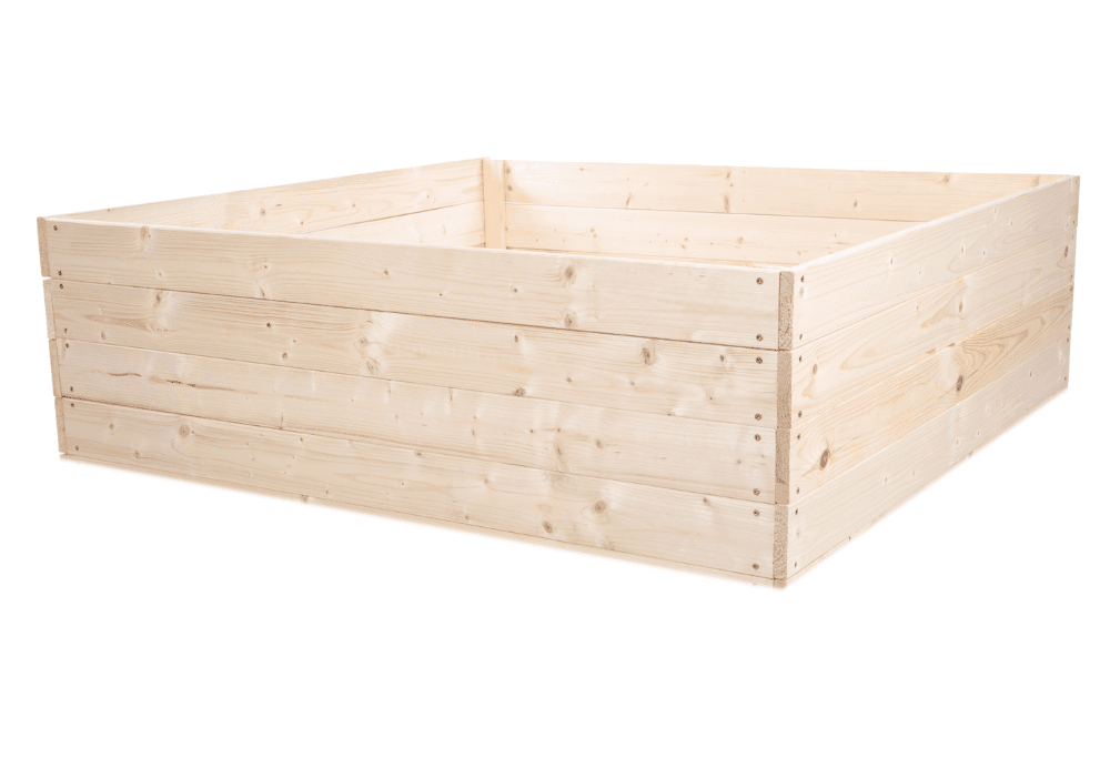 Strat inaltat de gradina - LOTUS H36 - lemn de pin - Rael Garden