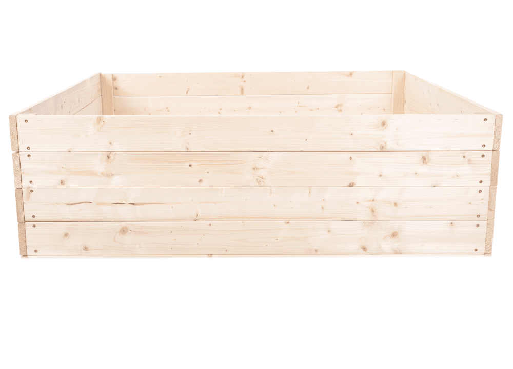 Strat inaltat de gradina - LOTUS H36 - lemn de pin - Rael Garden