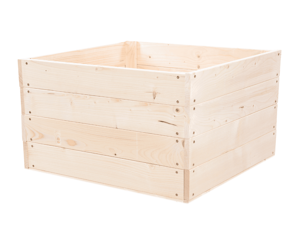 Strat inaltat de gradina - LOTUS H36 - lemn de pin - Rael Garden