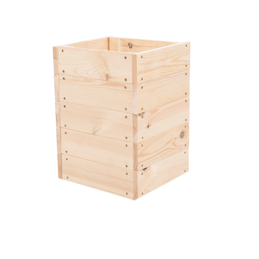 Strat inaltat de gradina - LOTUS H45 - lemn de pin - Rael Garden