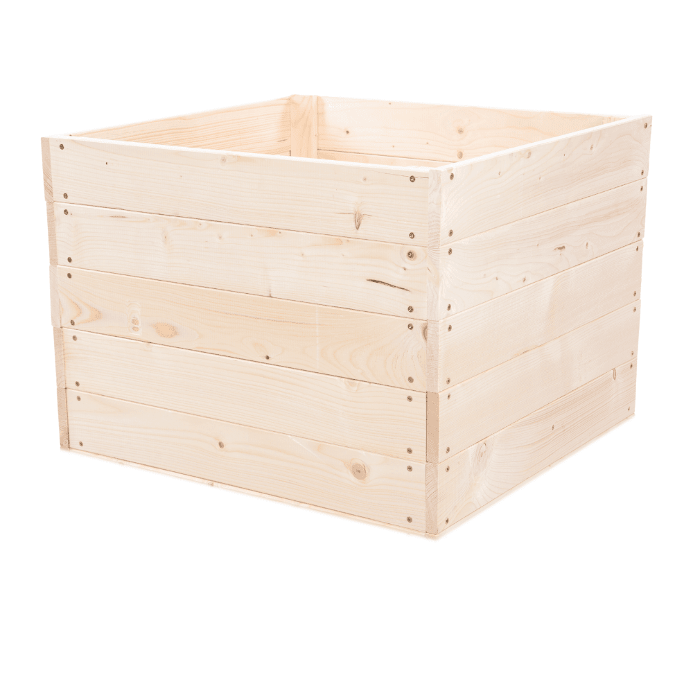 Strat inaltat de gradina - LOTUS H45 - lemn de pin - Rael Garden