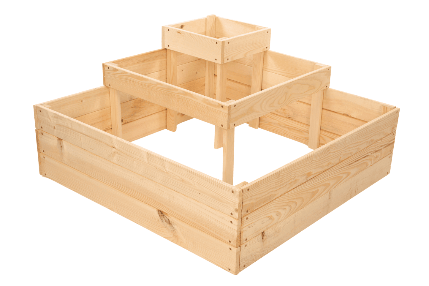 Strat inaltat de gradina - PETAL H45 - lemn de pin - Rael Garden