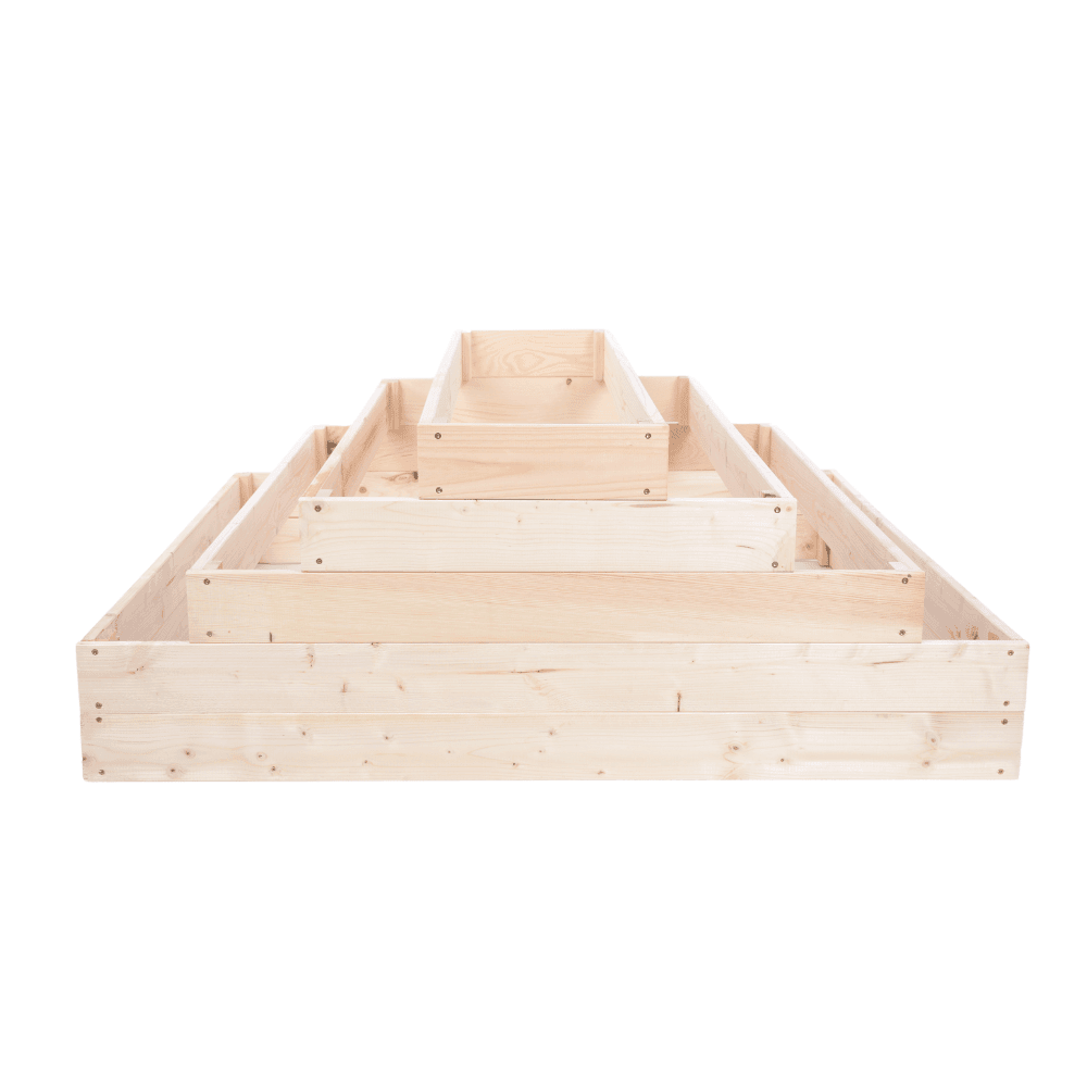 Strat inaltat de gradina - TULIP H45 - lemn de pin - Rael Garden