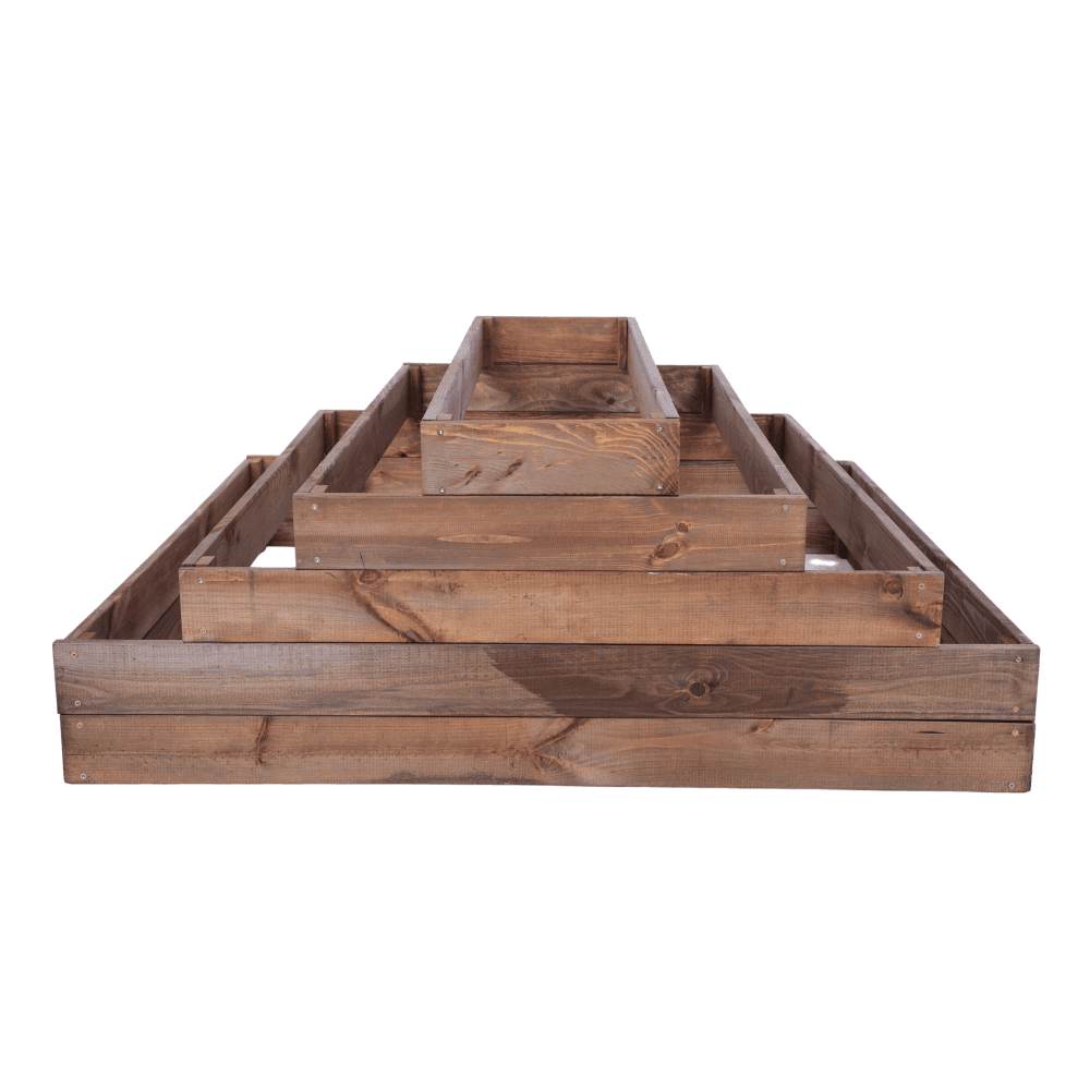 Strat inaltat de gradina - TULIP H45 - lemn de pin - Rael Garden