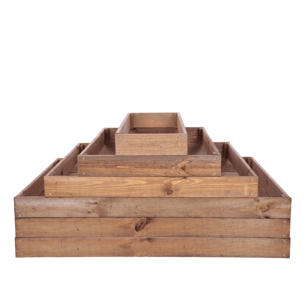 Strat inaltat de gradina - TULIP H54 - lemn de pin - Rael Garden