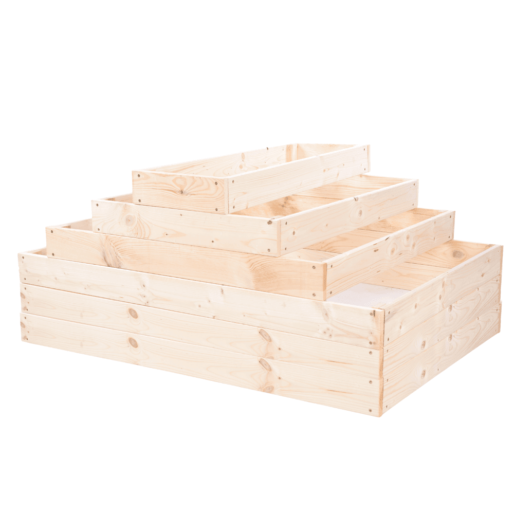 Strat inaltat de gradina - TULIP H54 - lemn de pin - Rael Garden