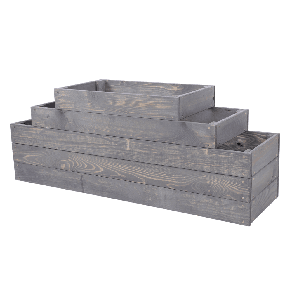 Strat inaltat de gradina - TULIP H45 - lemn de pin - Rael Garden