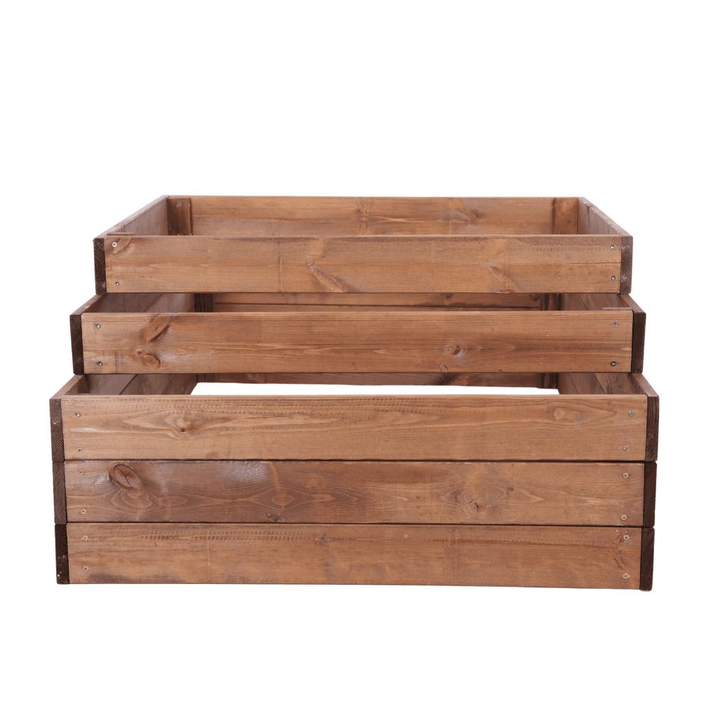 Strat inaltat de gradina - TULIP H45 - lemn de pin - Rael Garden