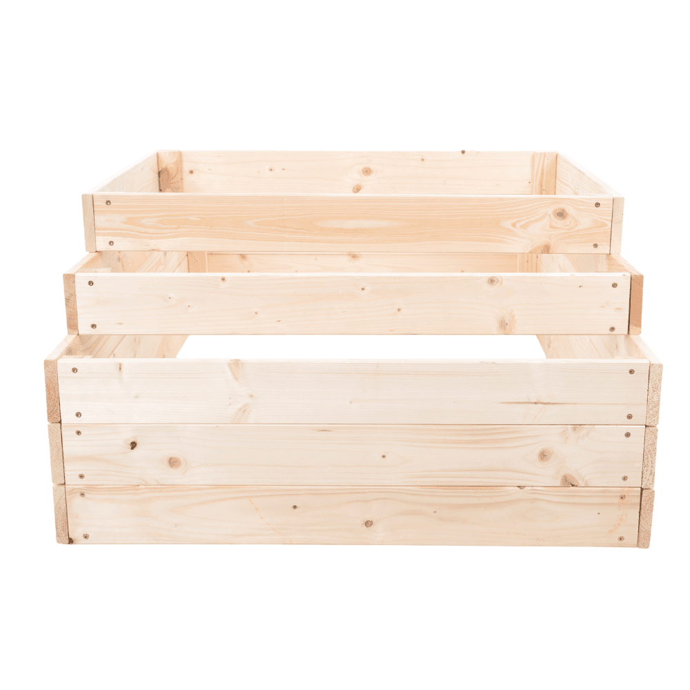 Strat inaltat de gradina - TULIP H45 - lemn de pin - Rael Garden