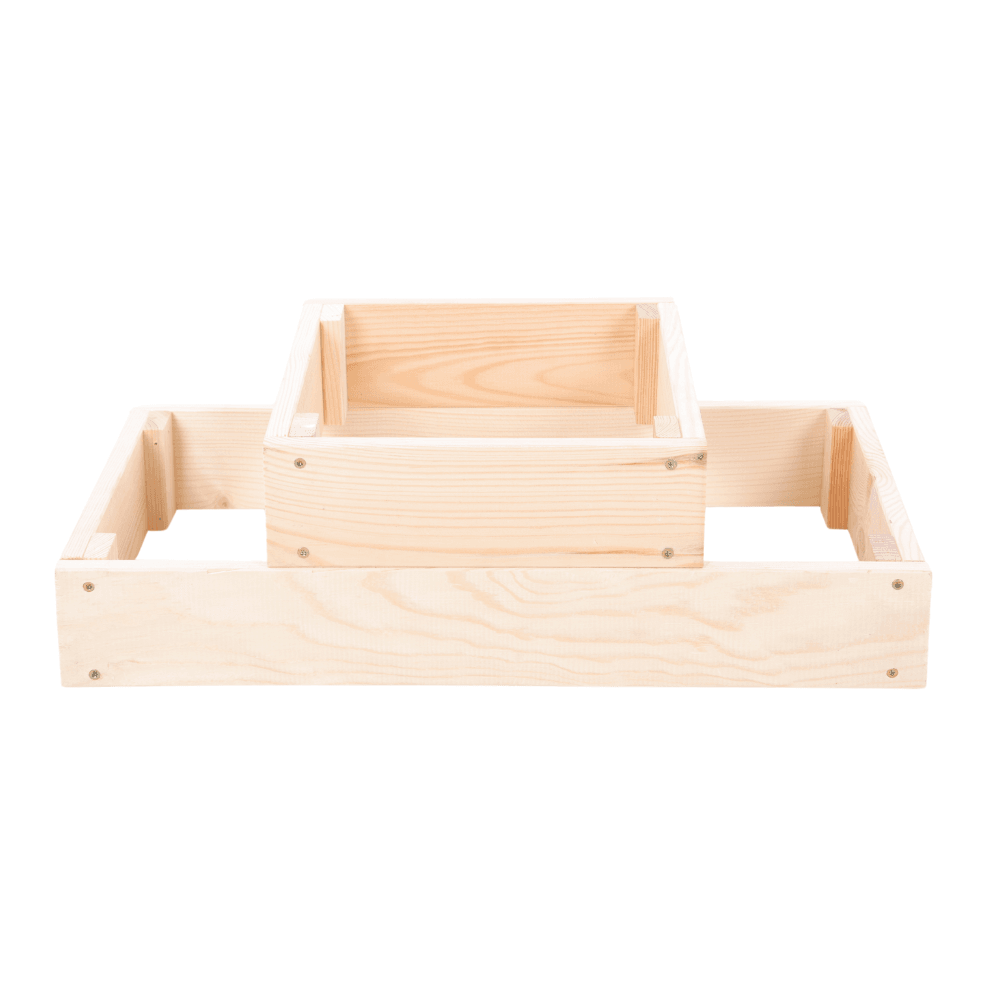 Strat inaltat de gradina - TULIP H18 - lemn de pin - Rael Garden