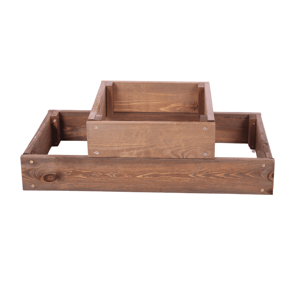 Strat inaltat de gradina - TULIP H18 - lemn de pin - Rael Garden