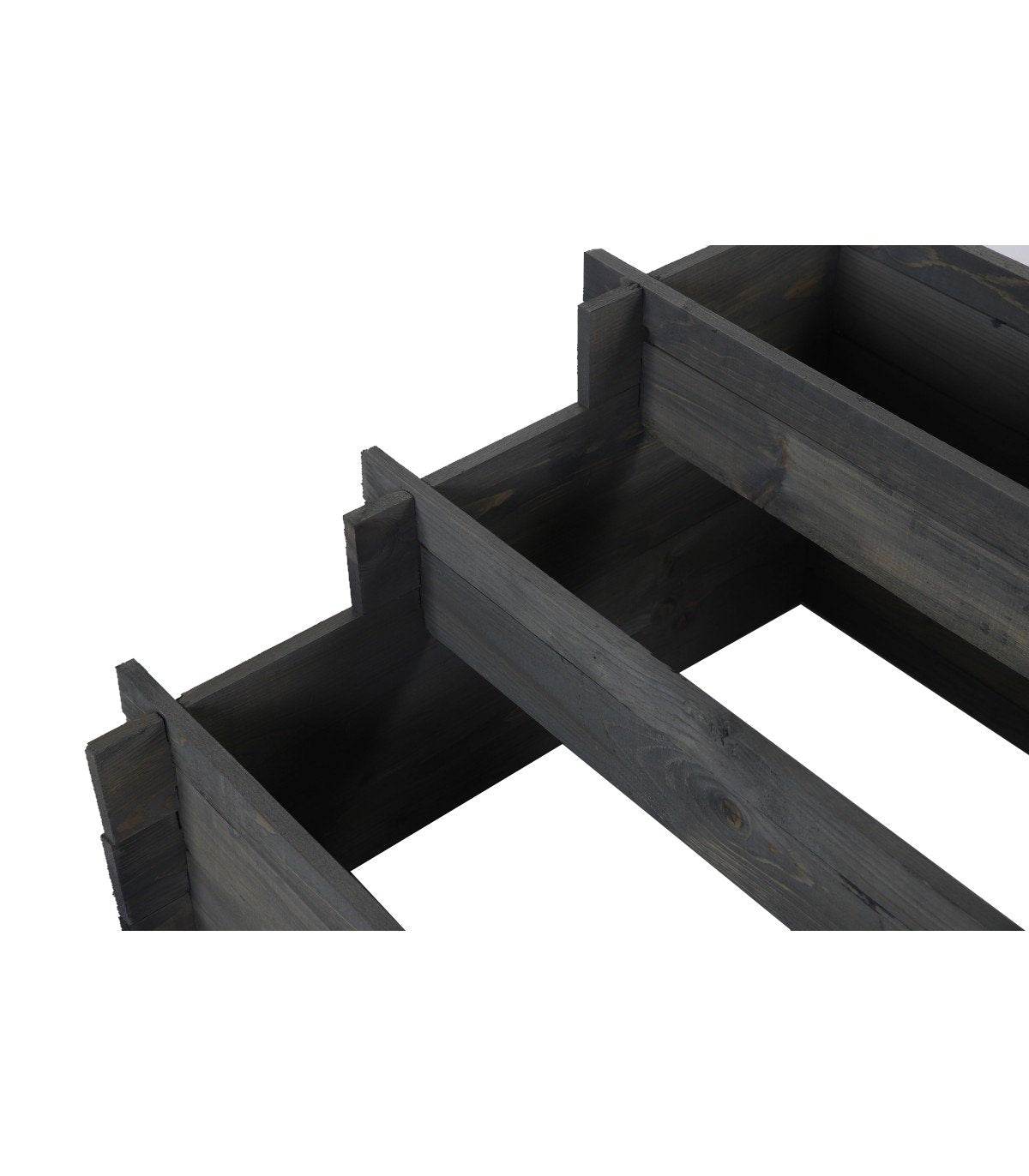 Strat inaltat de gradina - BASIL H40 - lemn de pin - Rael Garden