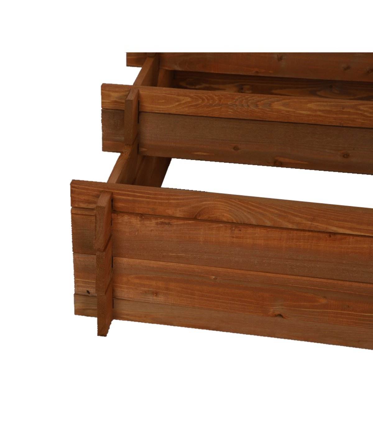 Strat inaltat de gradina - BASIL H40 - lemn de pin - Rael Garden