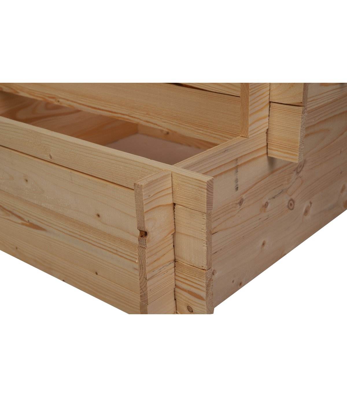 Strat inaltat de gradina - BASIL H40 - lemn de pin - Rael Garden