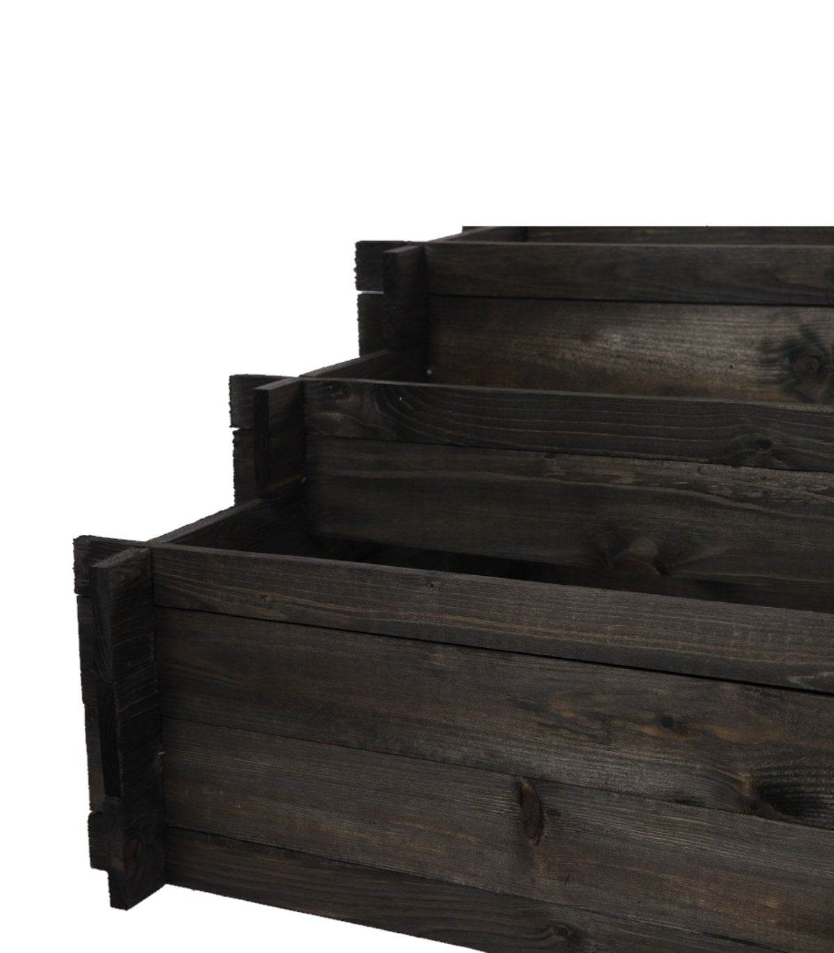 Strat inaltat de gradina - BASIL H40 - lemn de pin - Rael Garden