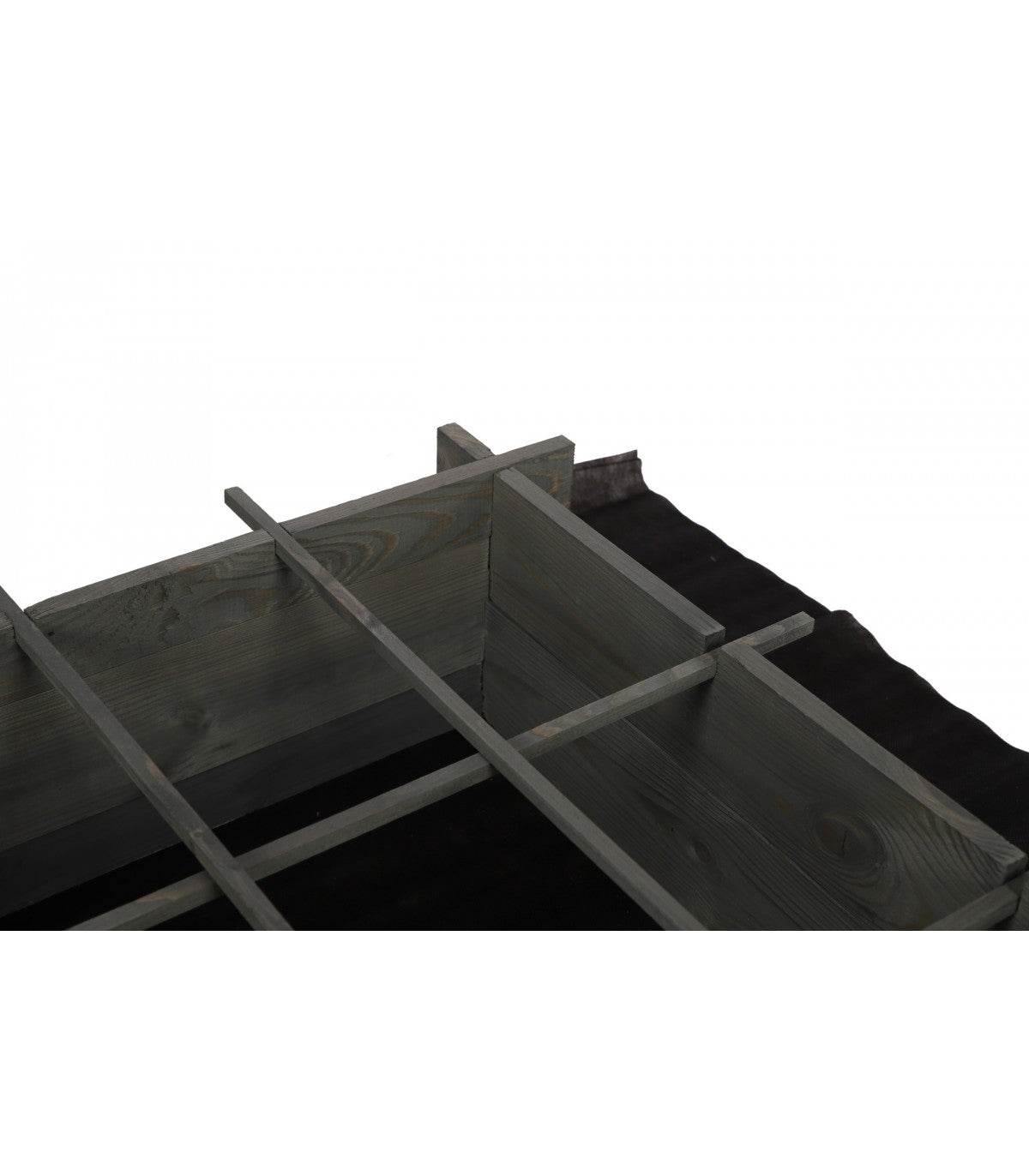 Strat inaltat de gradina - FLORA H20 - lemn de pin - Rael Garden