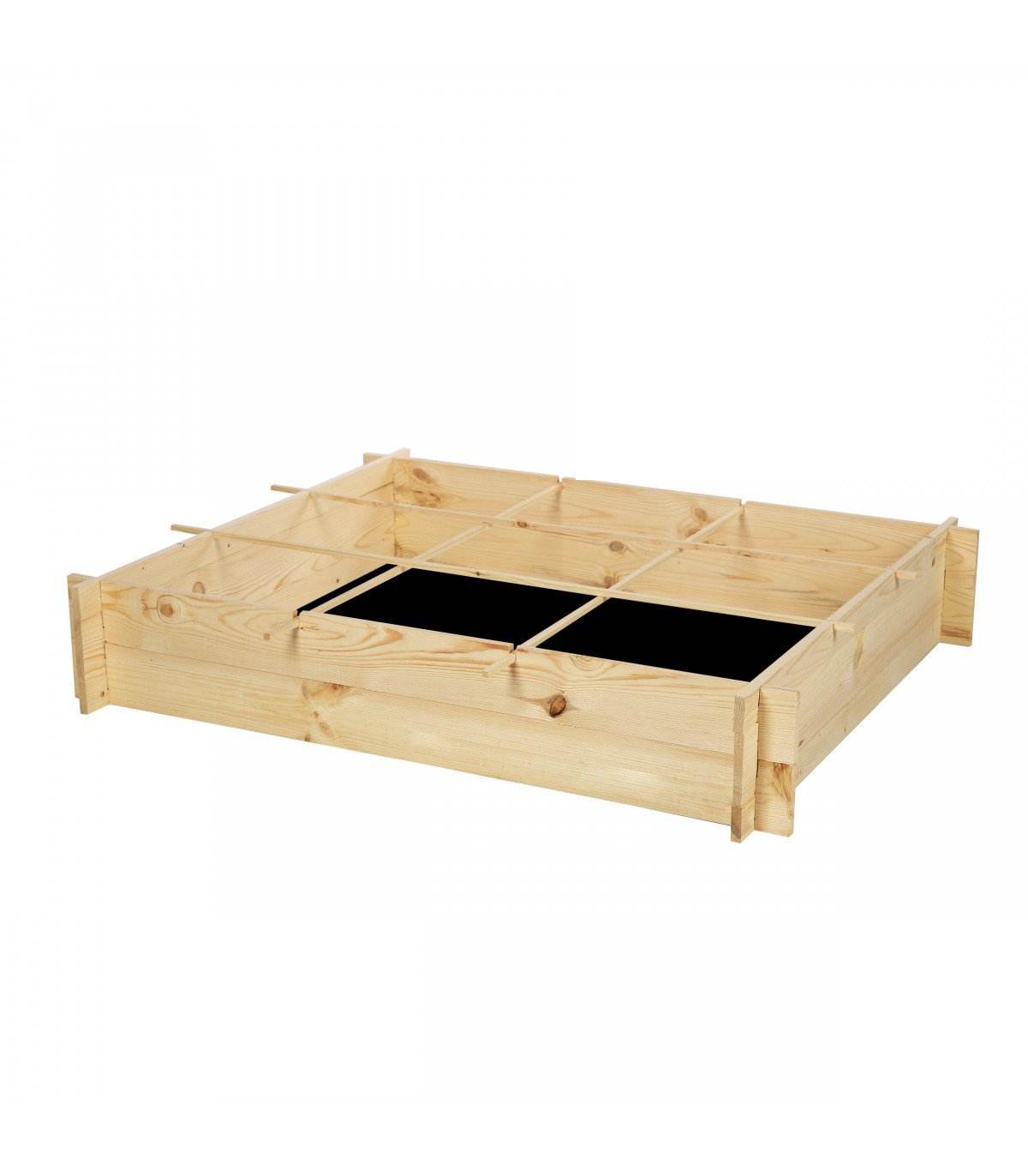 Strat inaltat de gradina - FLORA H20 - lemn de pin - Rael Garden