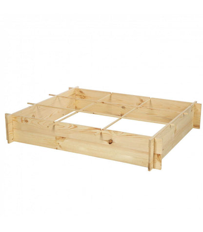 Strat inaltat de gradina - FLORA H20 - lemn de pin - Rael Garden