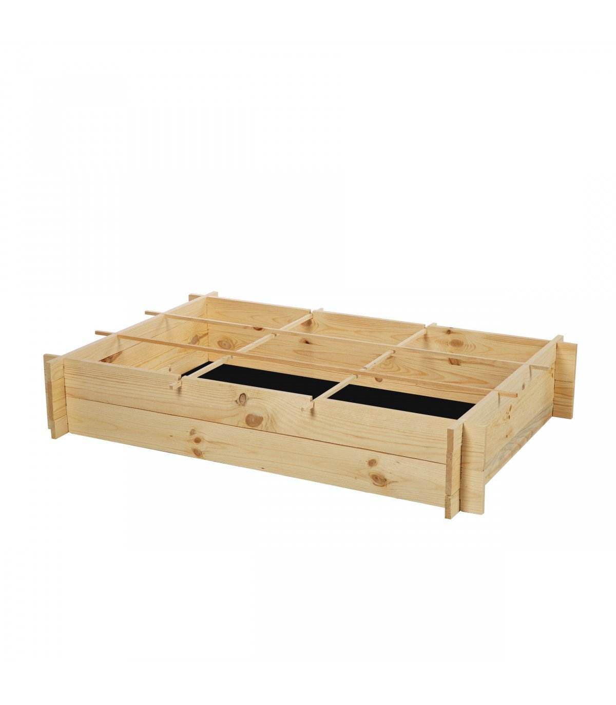 Strat inaltat de gradina - FLORA H20 - lemn de pin - Rael Garden