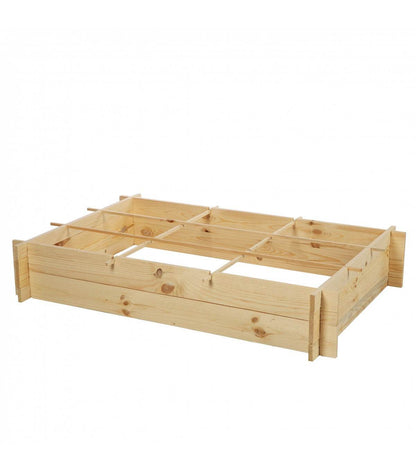 Strat inaltat de gradina - FLORA H20 - lemn de pin - Rael Garden