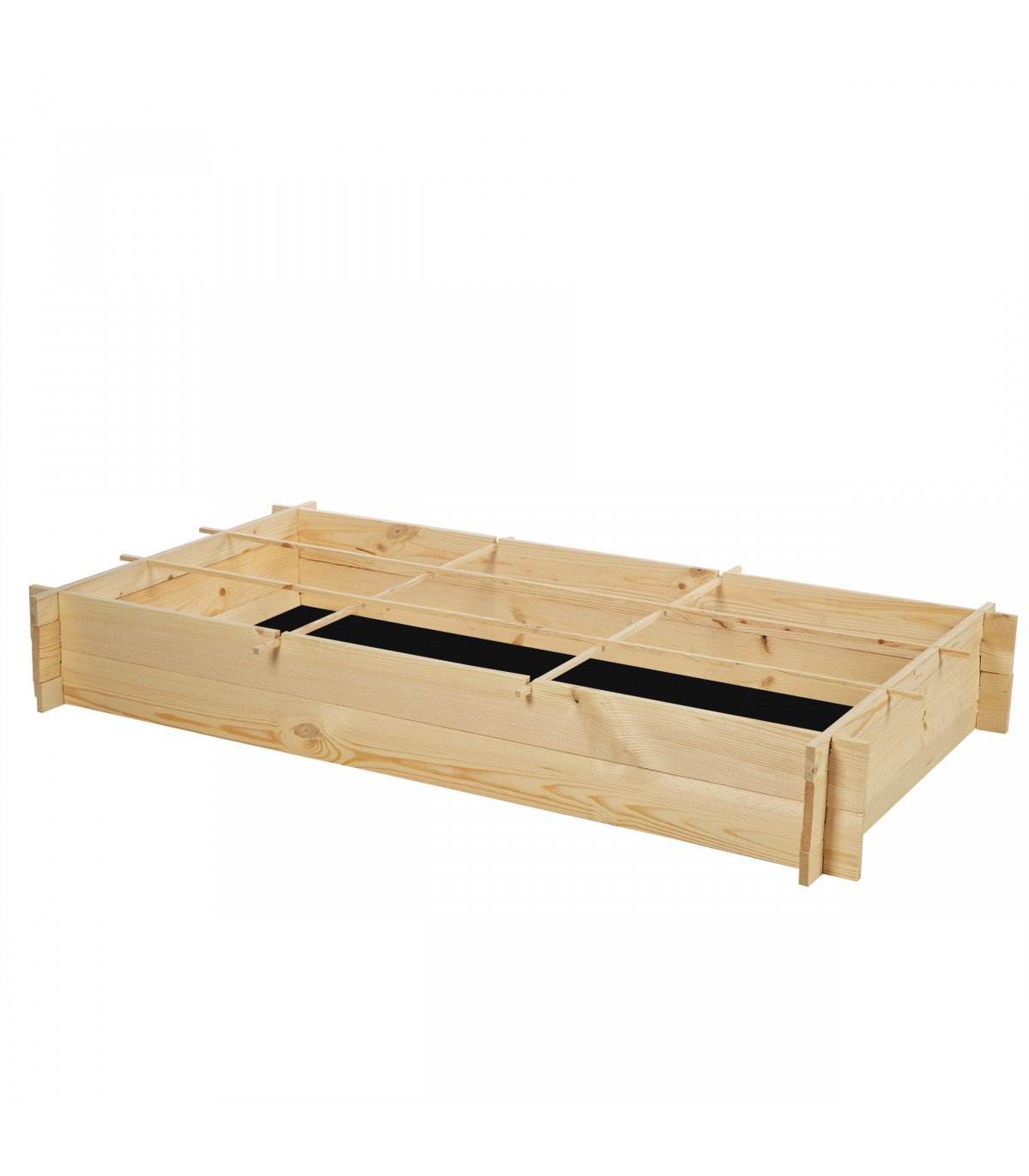 Strat inaltat de gradina - FLORA H20 - lemn de pin - Rael Garden