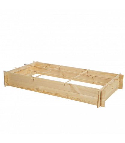 Strat inaltat de gradina - FLORA H20 - lemn de pin - Rael Garden