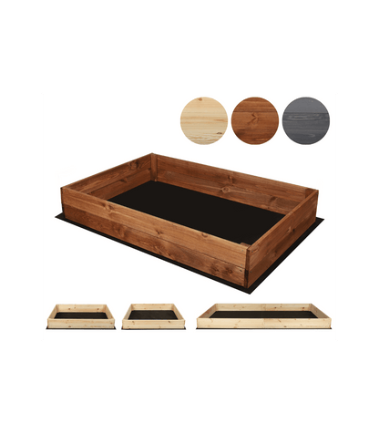 Strat inaltat de gradina - LOTUS H18 - lemn de pin - Rael Garden