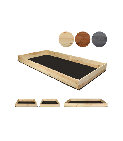 Strat inaltat de gradina - LOTUS H18 - lemn de pin