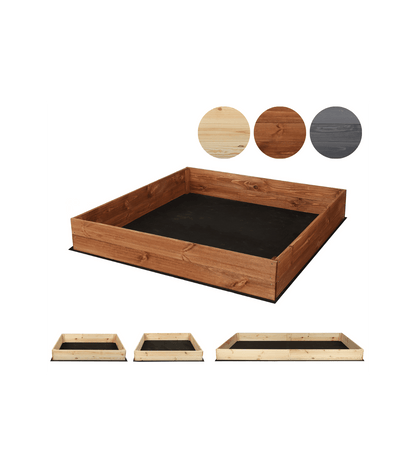 Strat inaltat de gradina - LOTUS H18 - lemn de pin - Rael Garden