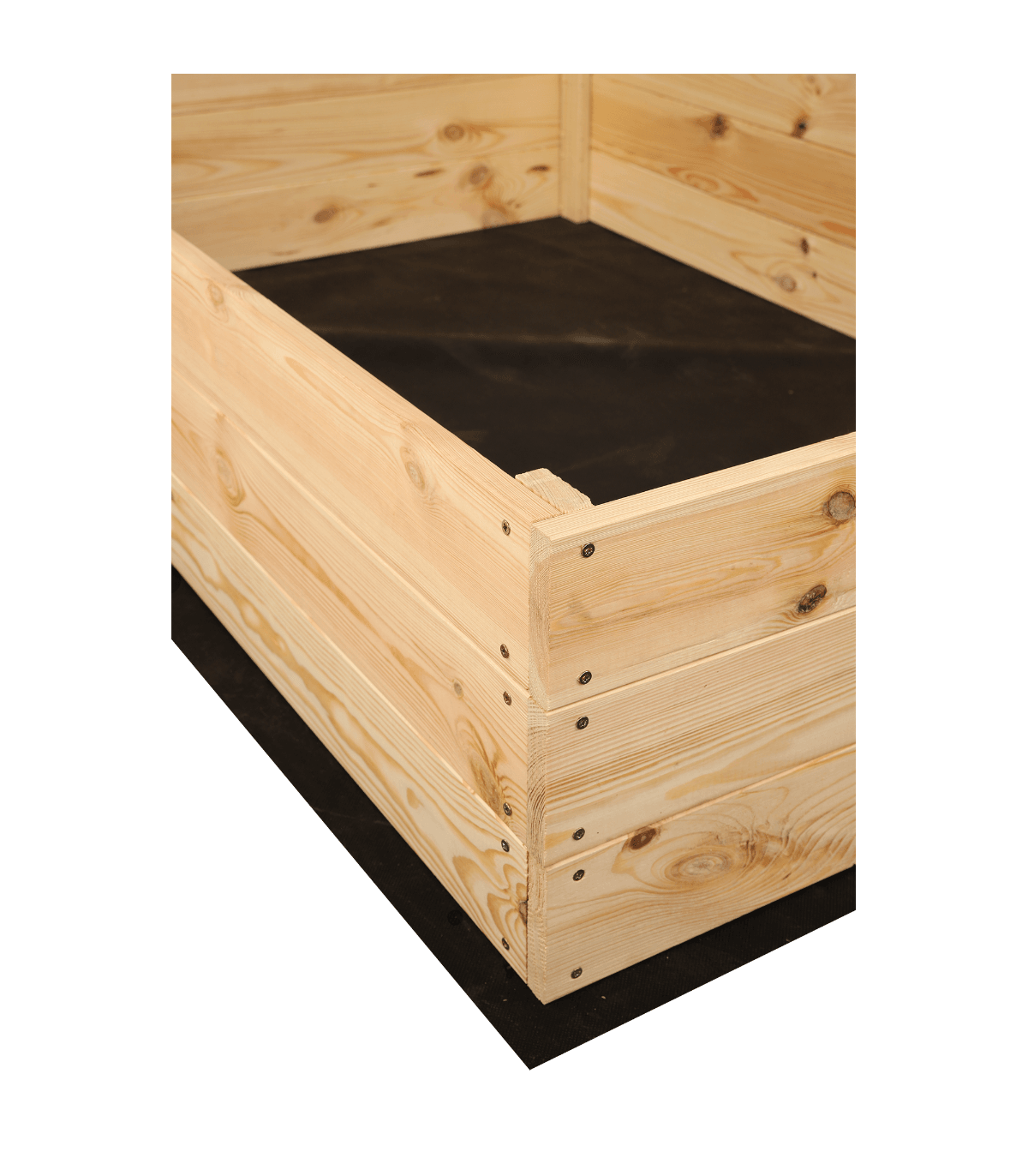 Strat inaltat de gradina - LOTUS H27 - lemn de pin - Rael Garden