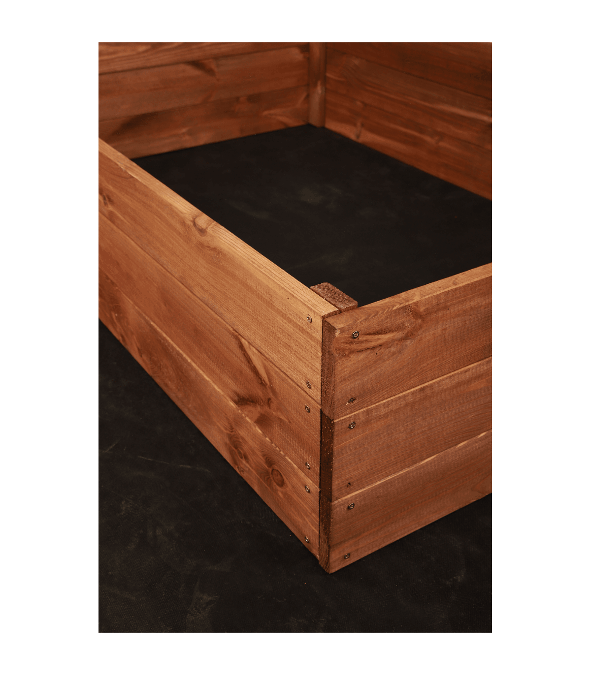 Strat inaltat de gradina - LOTUS H27 - lemn de pin - Rael Garden