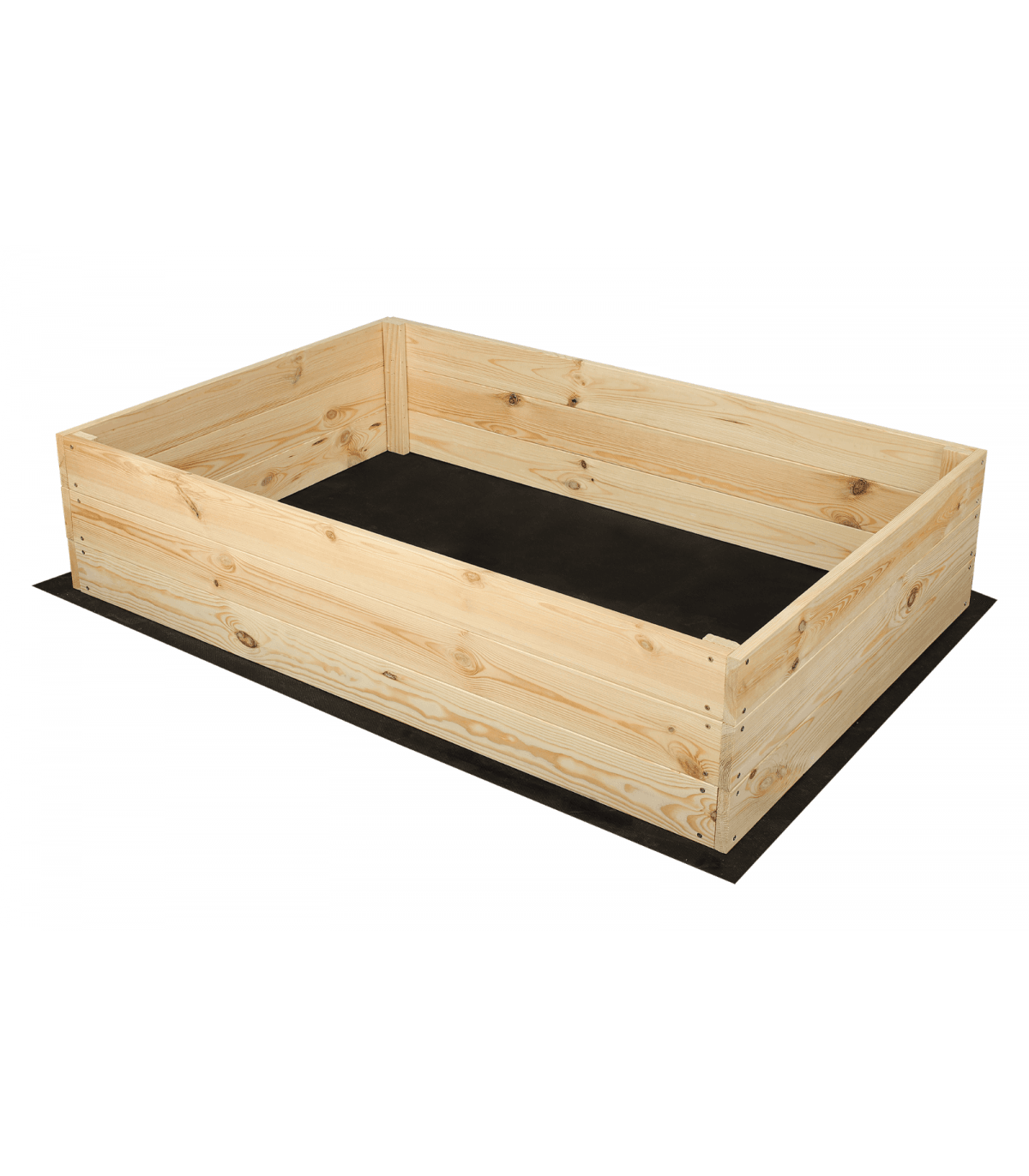 Strat inaltat de gradina - LOTUS H27 - lemn de pin - Rael Garden