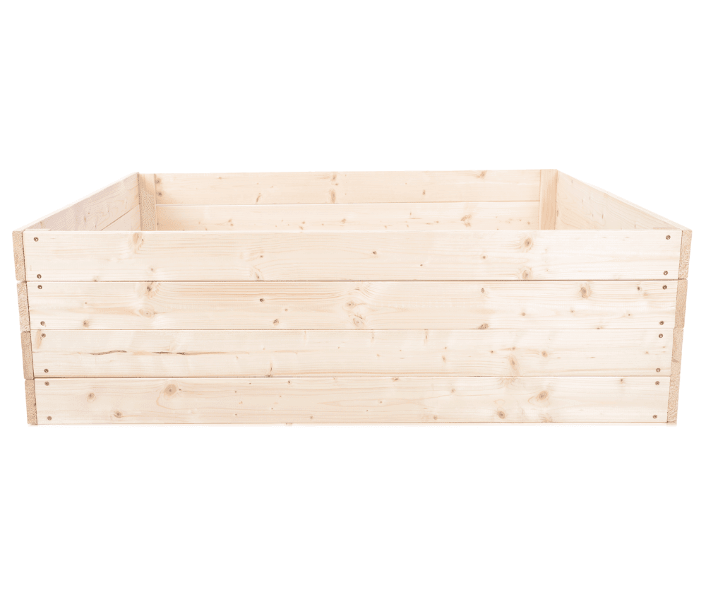 Strat inaltat de gradina - LOTUS H36 - lemn de pin - Rael Garden