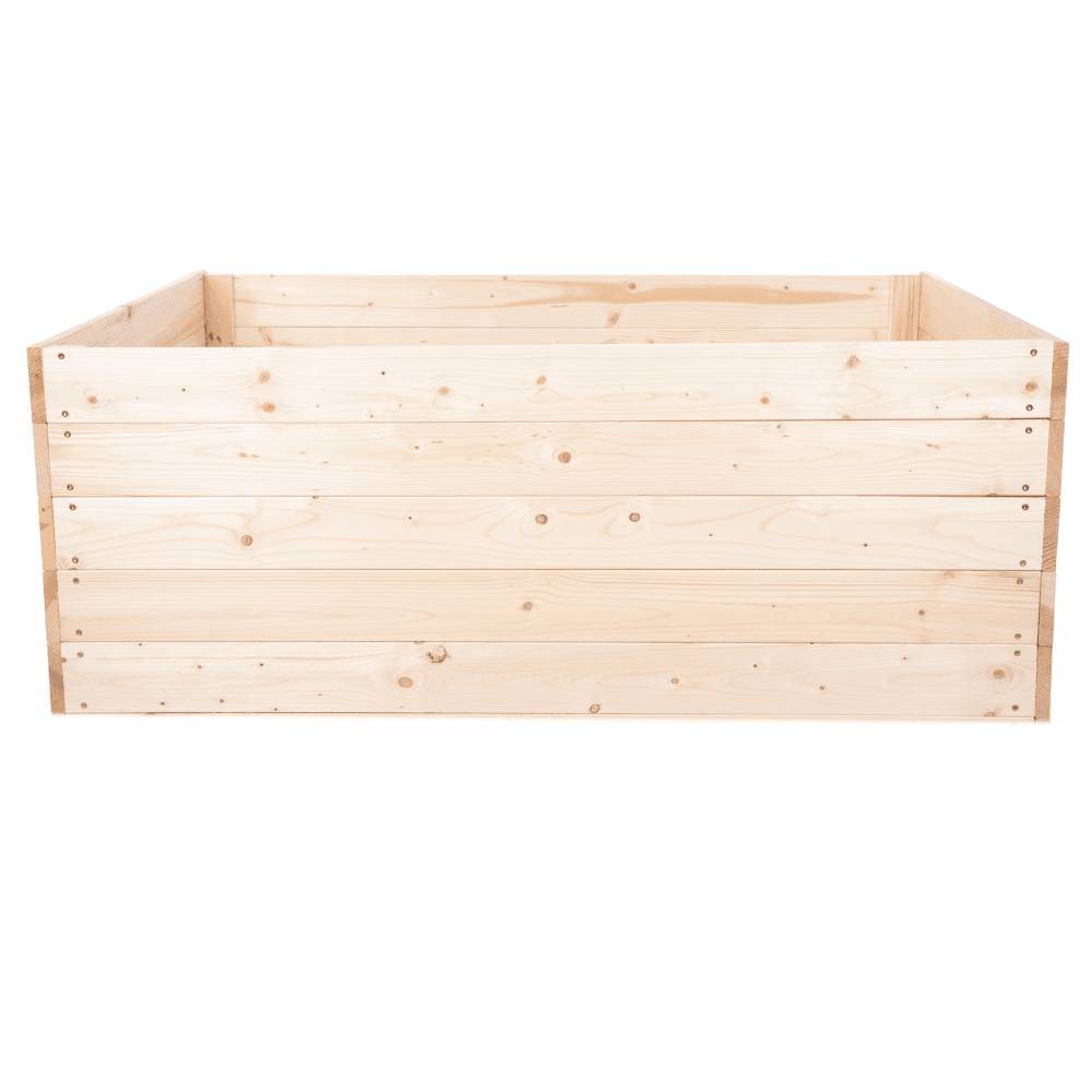 Strat inaltat de gradina - LOTUS H45 - lemn de pin - Rael Garden