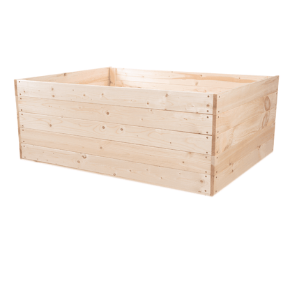 Strat inaltat de gradina - LOTUS H45 - lemn de pin - Rael Garden