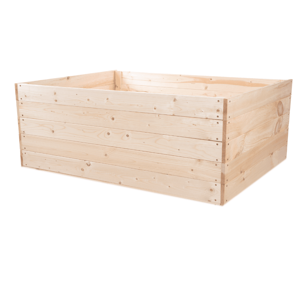 Strat inaltat de gradina - LOTUS H45 - lemn de pin - Rael Garden