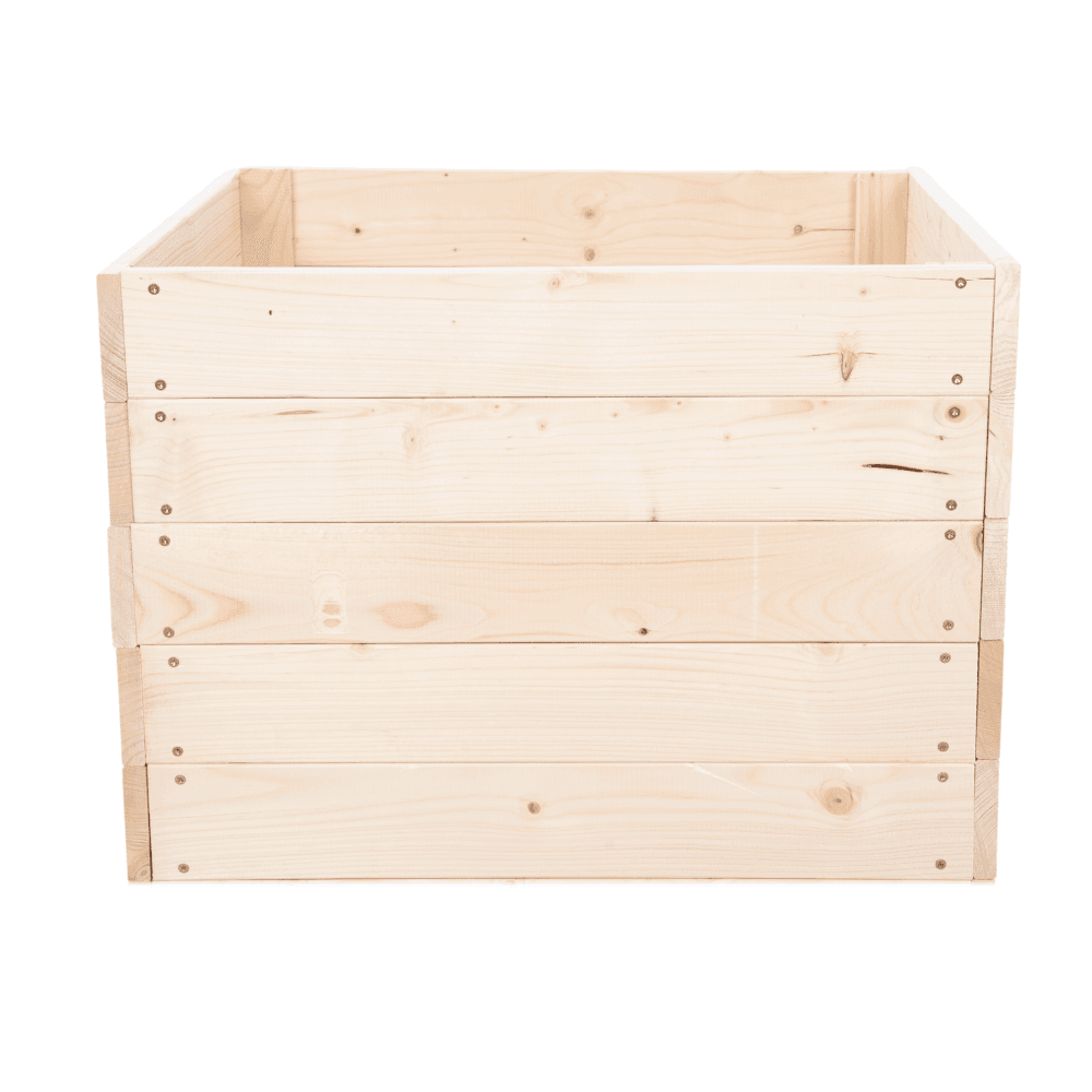 Strat inaltat de gradina - LOTUS H45 - lemn de pin - Rael Garden