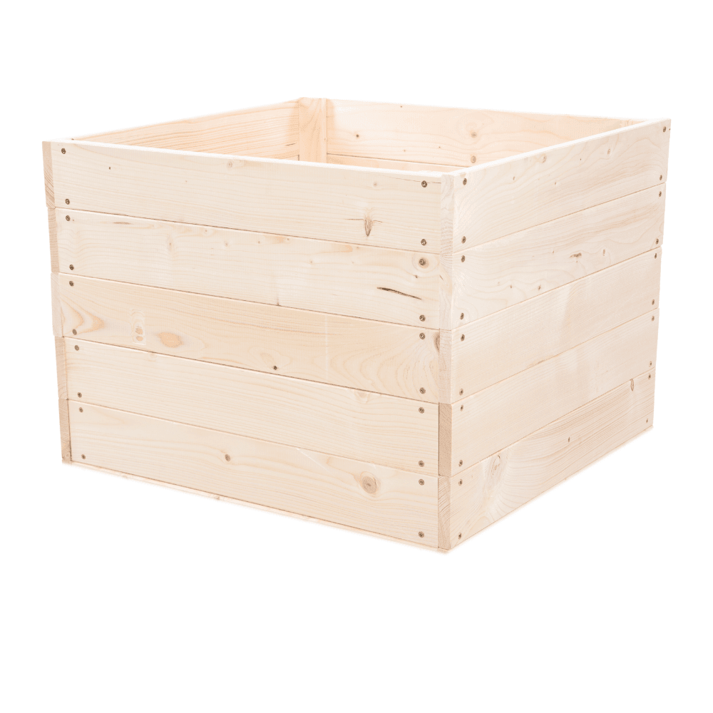 Strat inaltat de gradina - LOTUS H45 - lemn de pin - Rael Garden