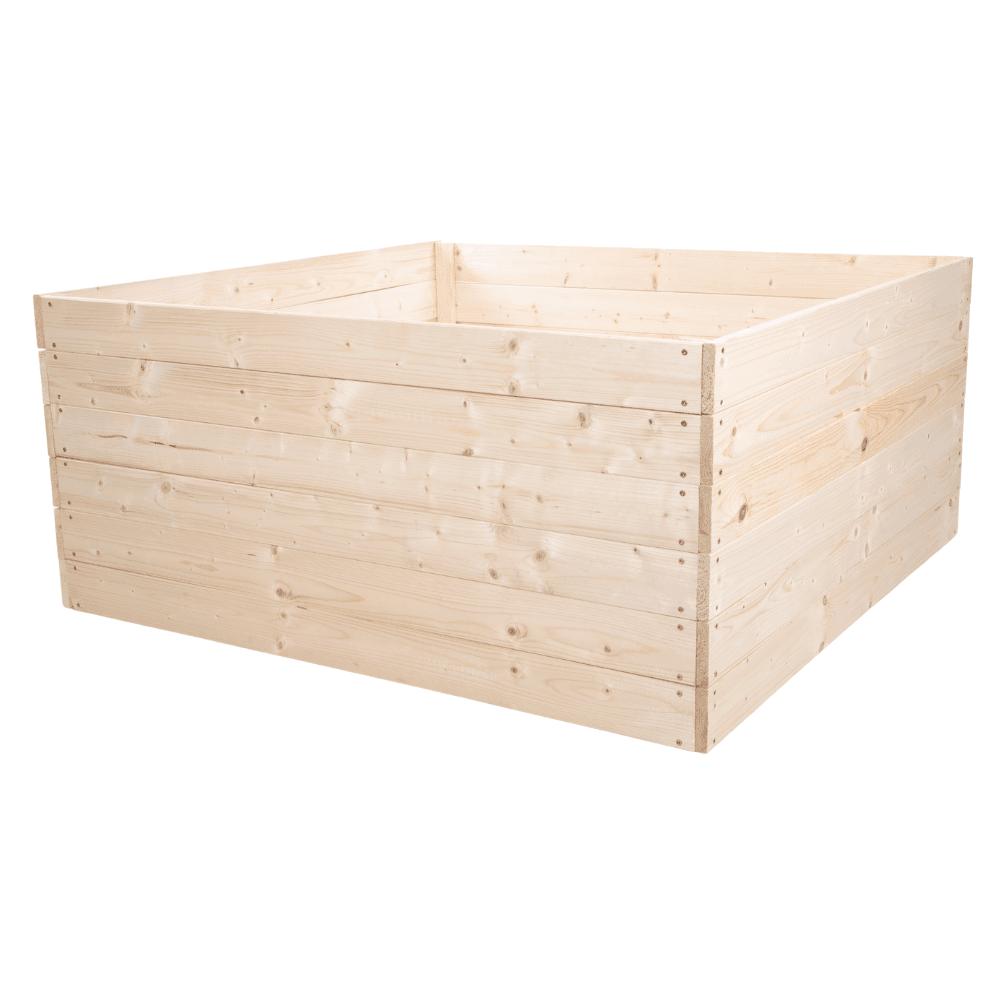 Strat inaltat de gradina - LOTUS H54 - lemn de pin - Rael Garden