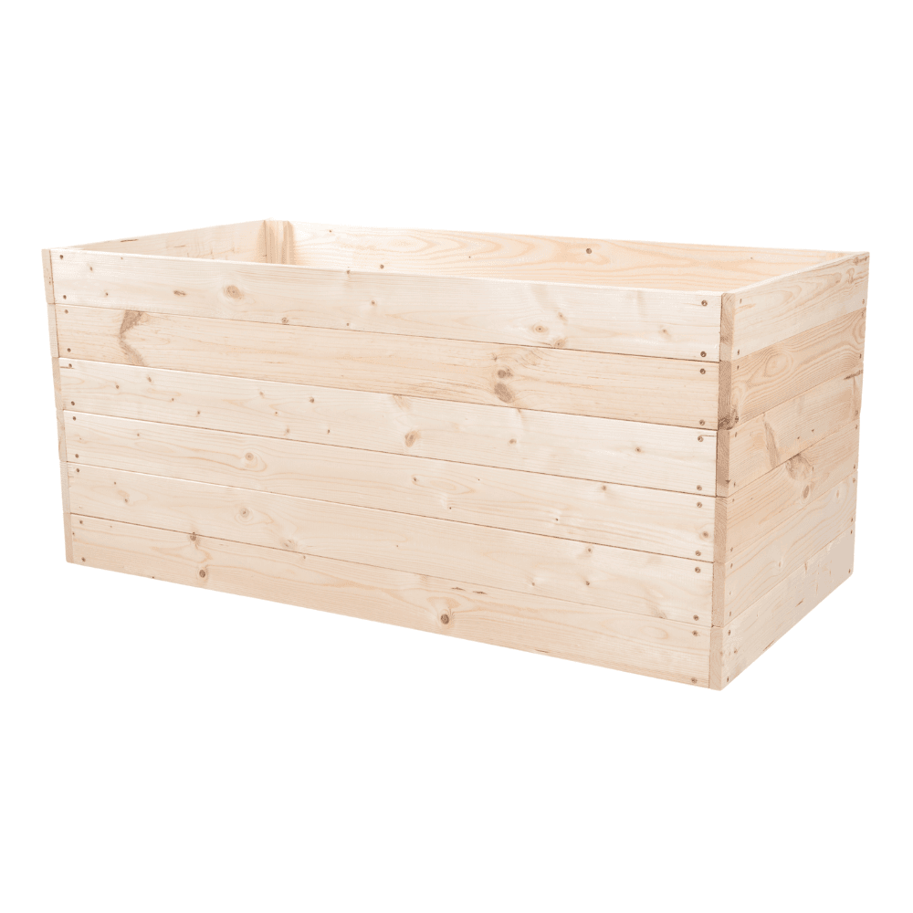 Strat inaltat de gradina - LOTUS H54 - lemn de pin - Rael Garden