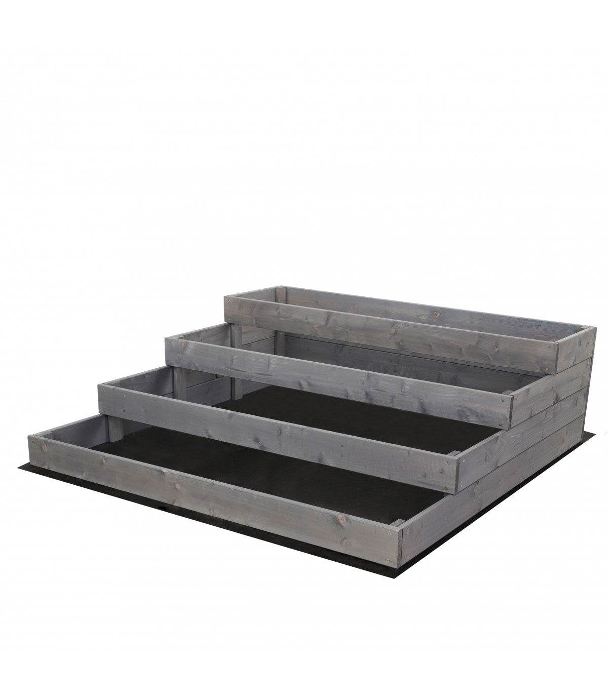 Strat inaltat de gradina - DAHLIA H36 - lemn de pin - Rael Garden