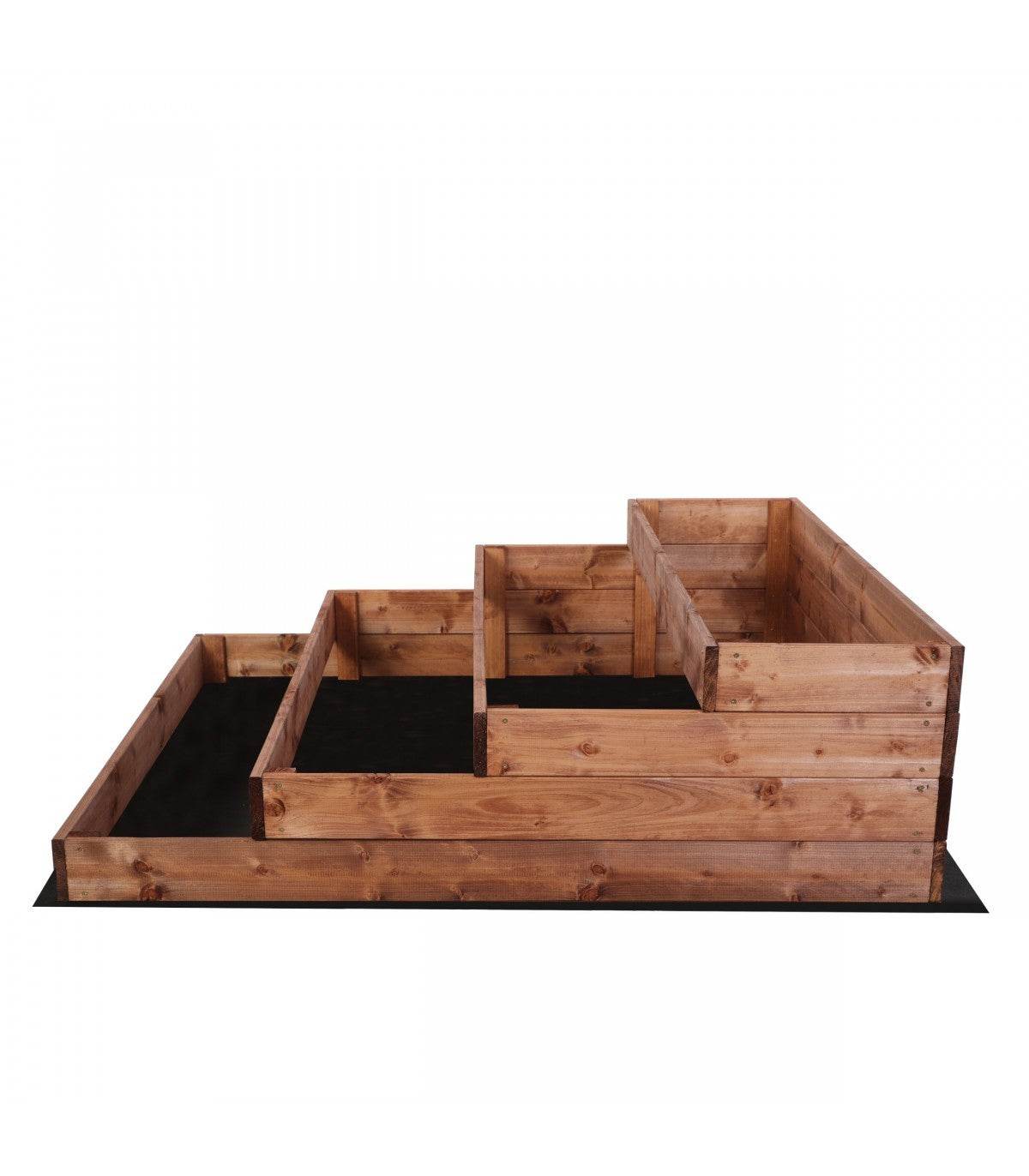 Strat inaltat de gradina - DAHLIA H36 - lemn de pin - Rael Garden