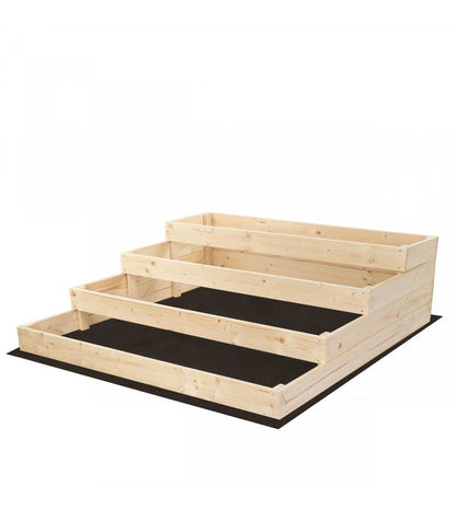 Strat inaltat de gradina - DAHLIA H36 - lemn de pin - Rael Garden