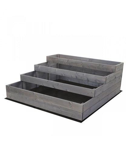 Strat inaltat de gradina - DAHLIA H45 - lemn de pin - Rael Garden