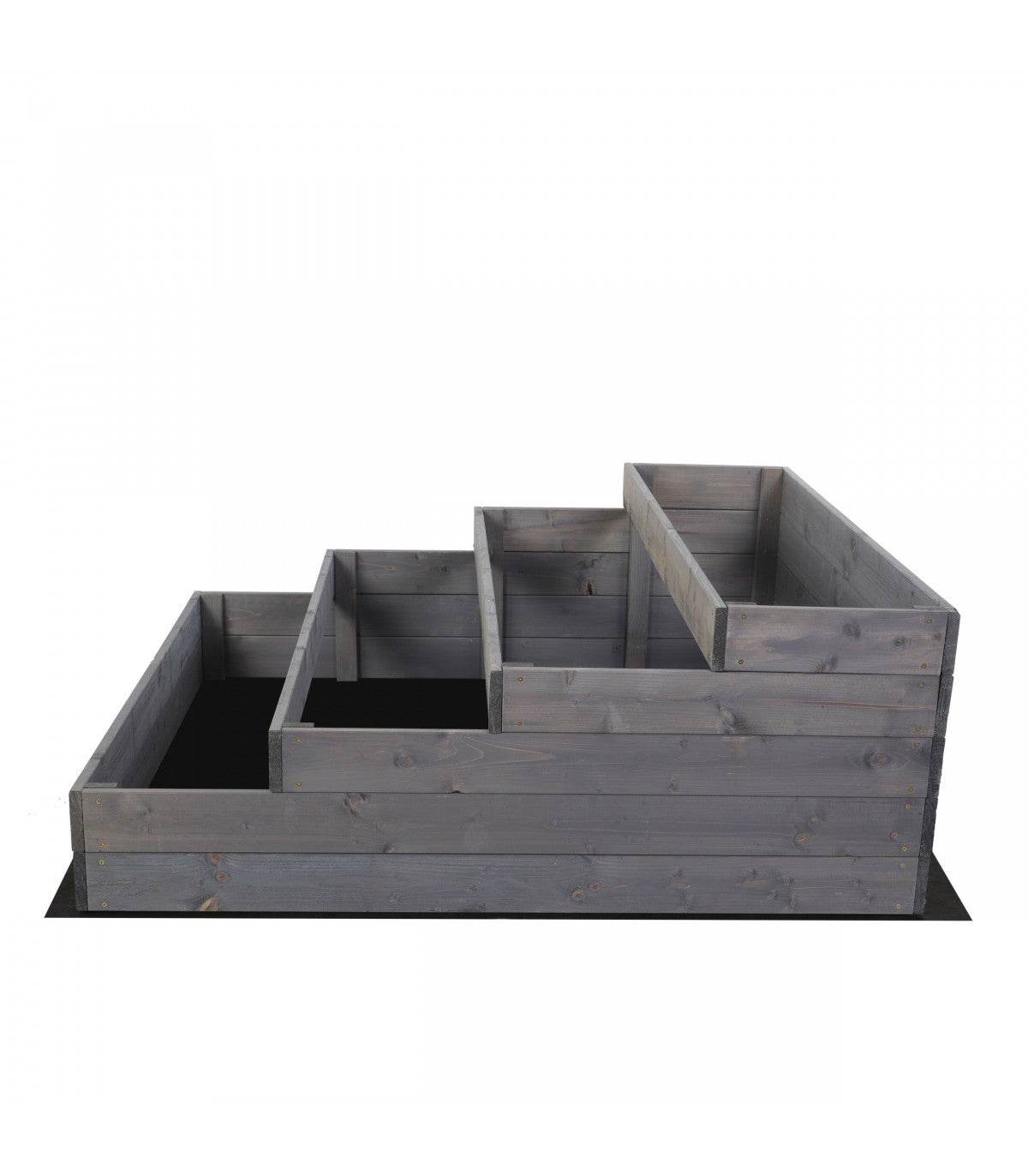 Strat inaltat de gradina - DAHLIA H45 - lemn de pin - Rael Garden