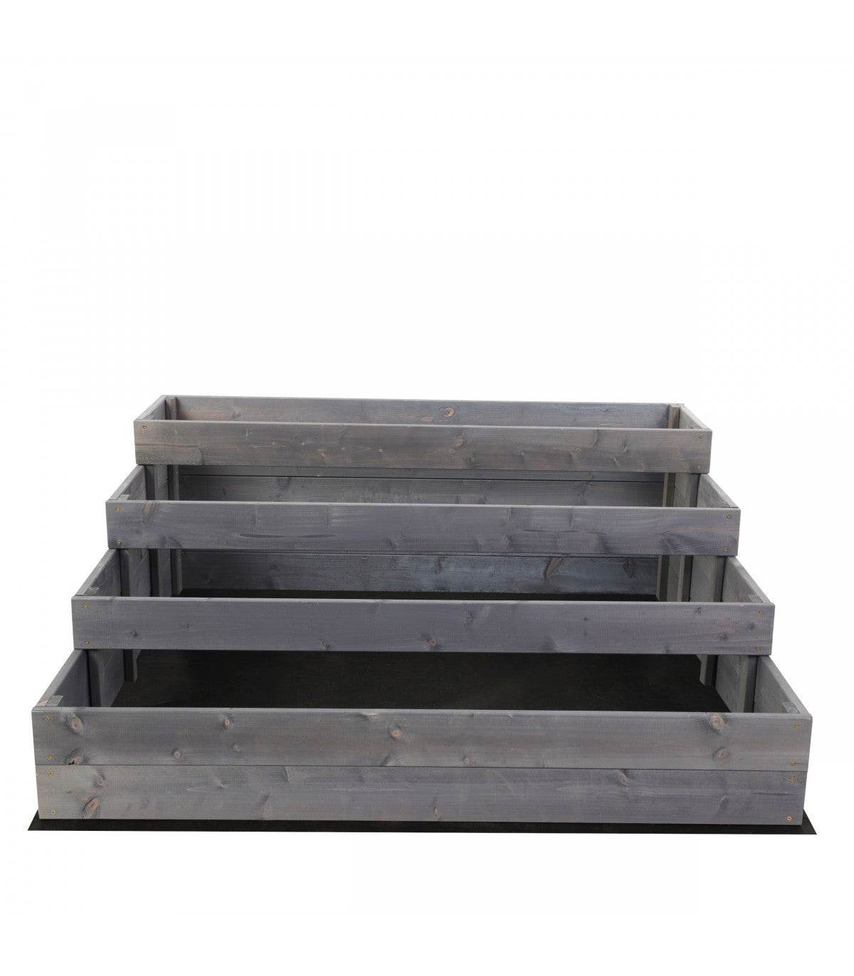 Strat inaltat de gradina - DAHLIA H45 - lemn de pin - Rael Garden