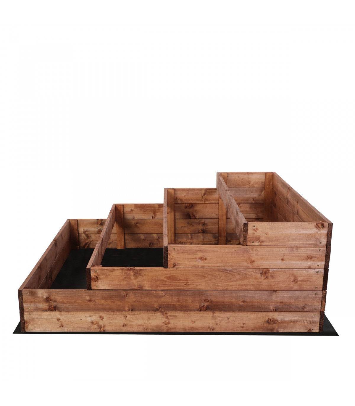 Strat inaltat de gradina - DAHLIA H45 - lemn de pin - Rael Garden