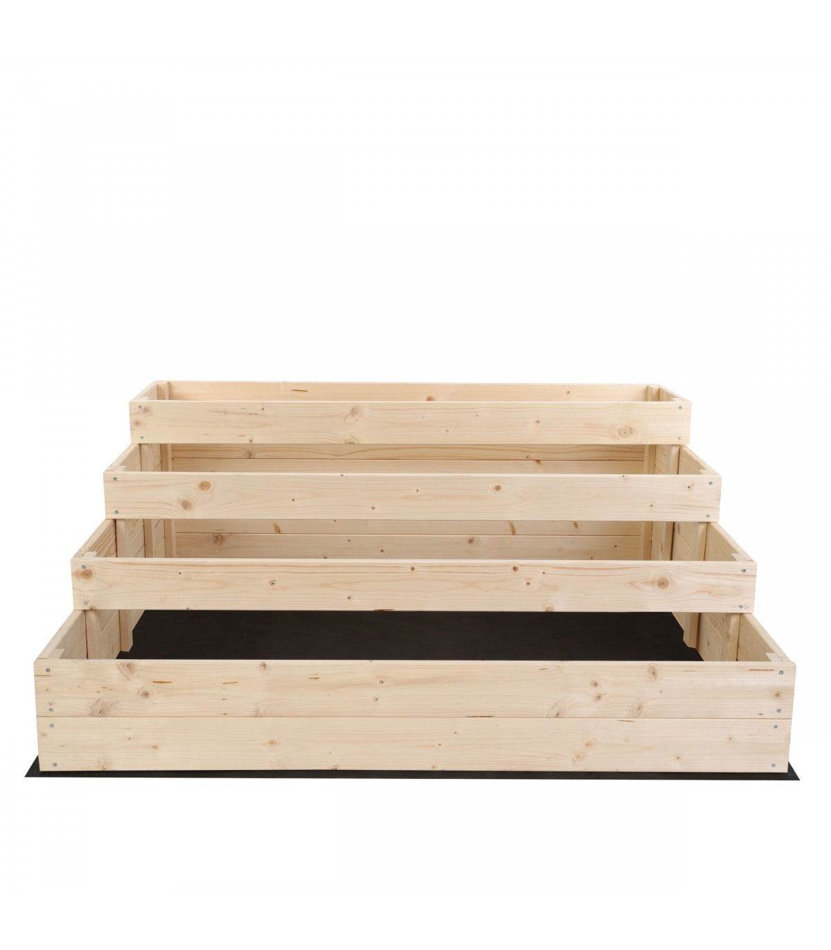 Strat inaltat de gradina - DAHLIA H45 - lemn de pin - Rael Garden