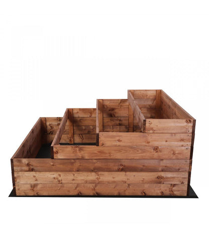 Strat inaltat de gradina - DAHLIA H54 - lemn de pin - Rael Garden